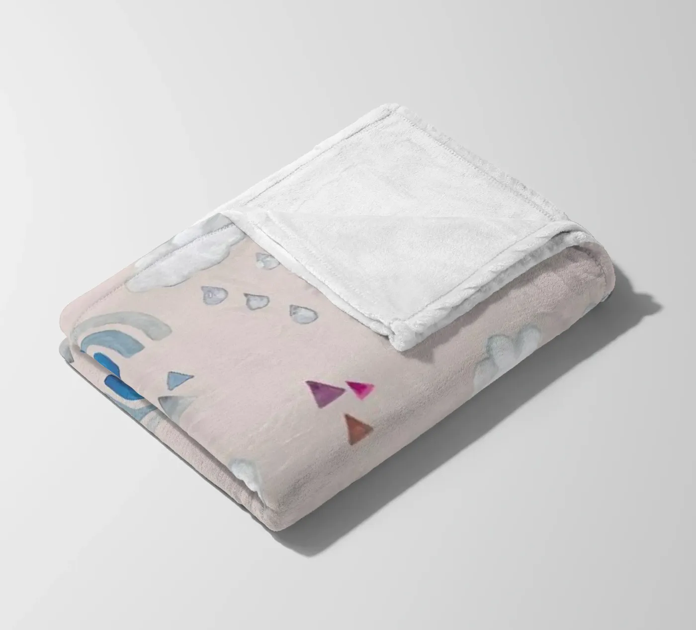 Rainbow Fleecedecke von Sabrina Ziegenhorn