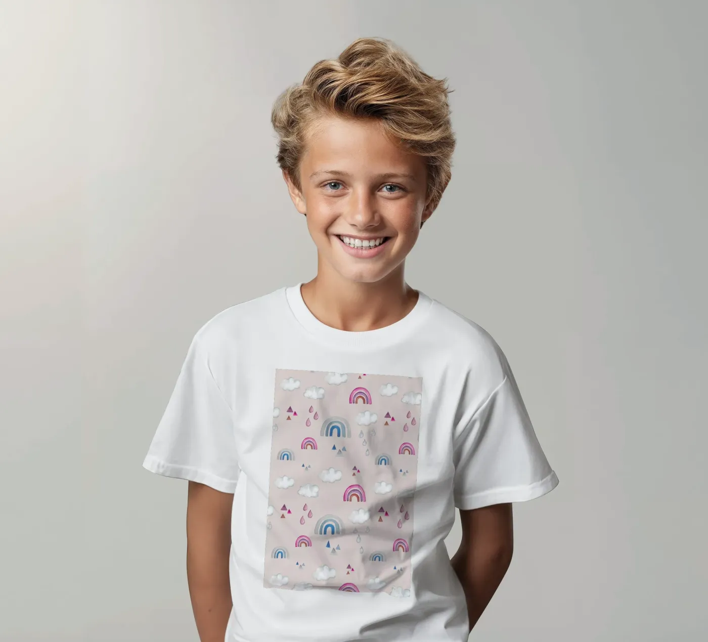 Rainbow kinder t-shirt van Sabrina Ziegenhorn