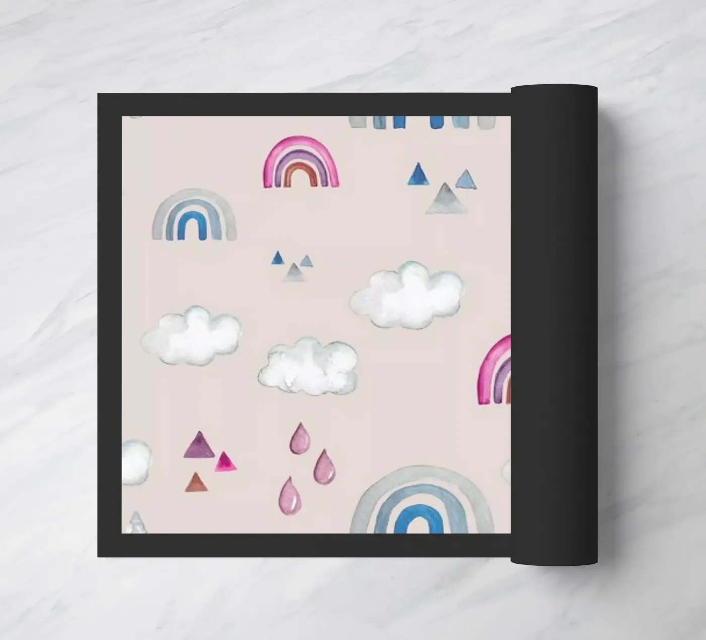 Rainbow deurmat van Sabrina Ziegenhorn