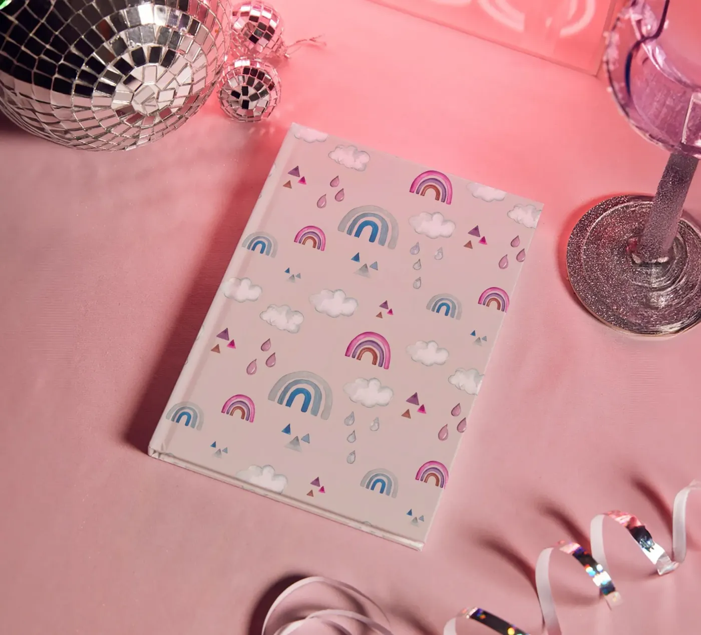 Rainbow notebook by Sabrina Ziegenhorn