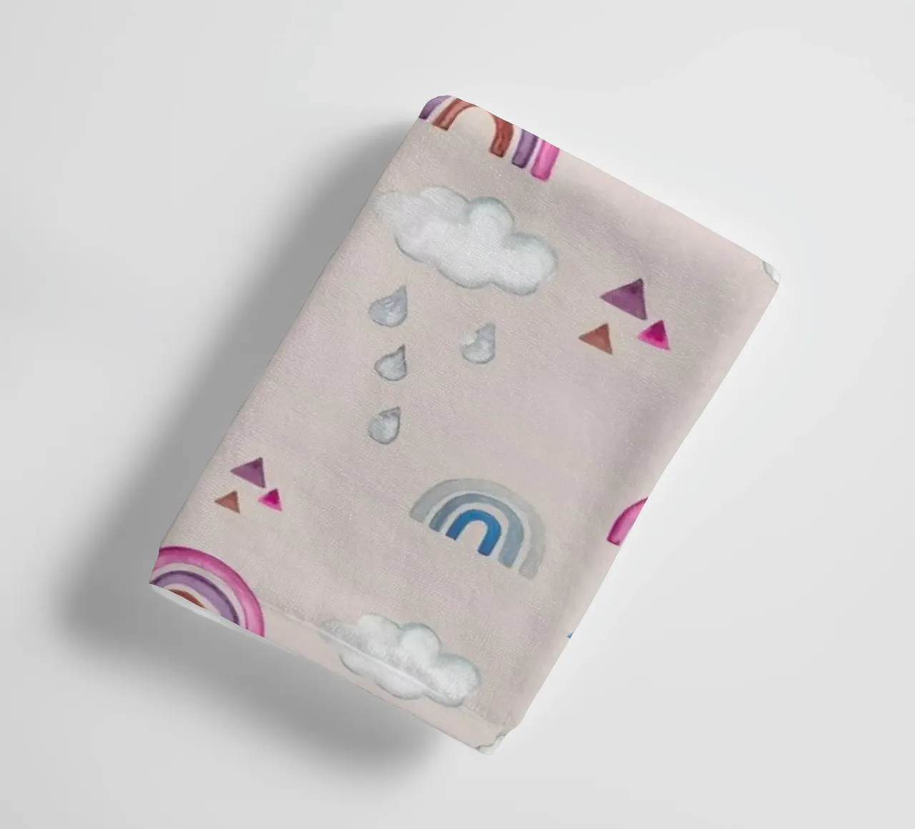 Rainbow badhanddoek van Sabrina Ziegenhorn