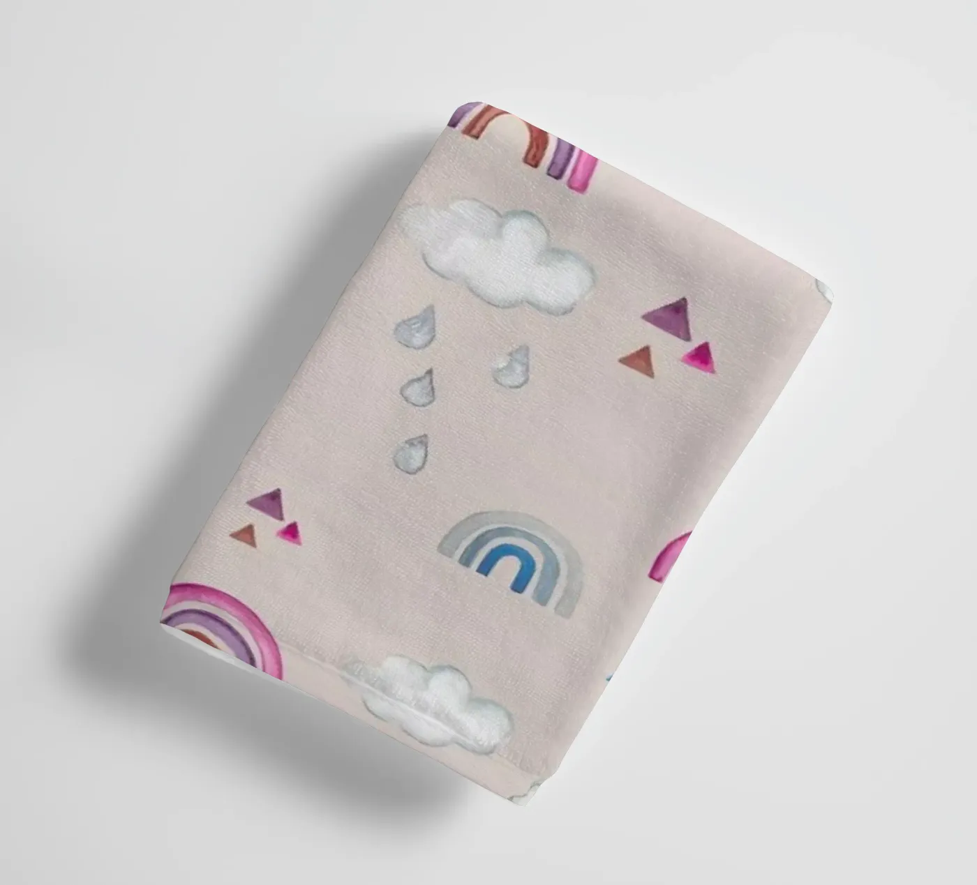 Rainbow towel by Sabrina Ziegenhorn