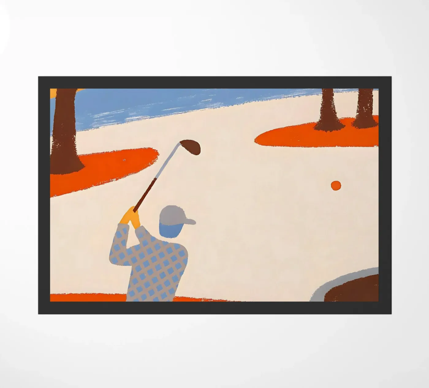 Giocare a golf zerbino da PERSONAL TOUCH