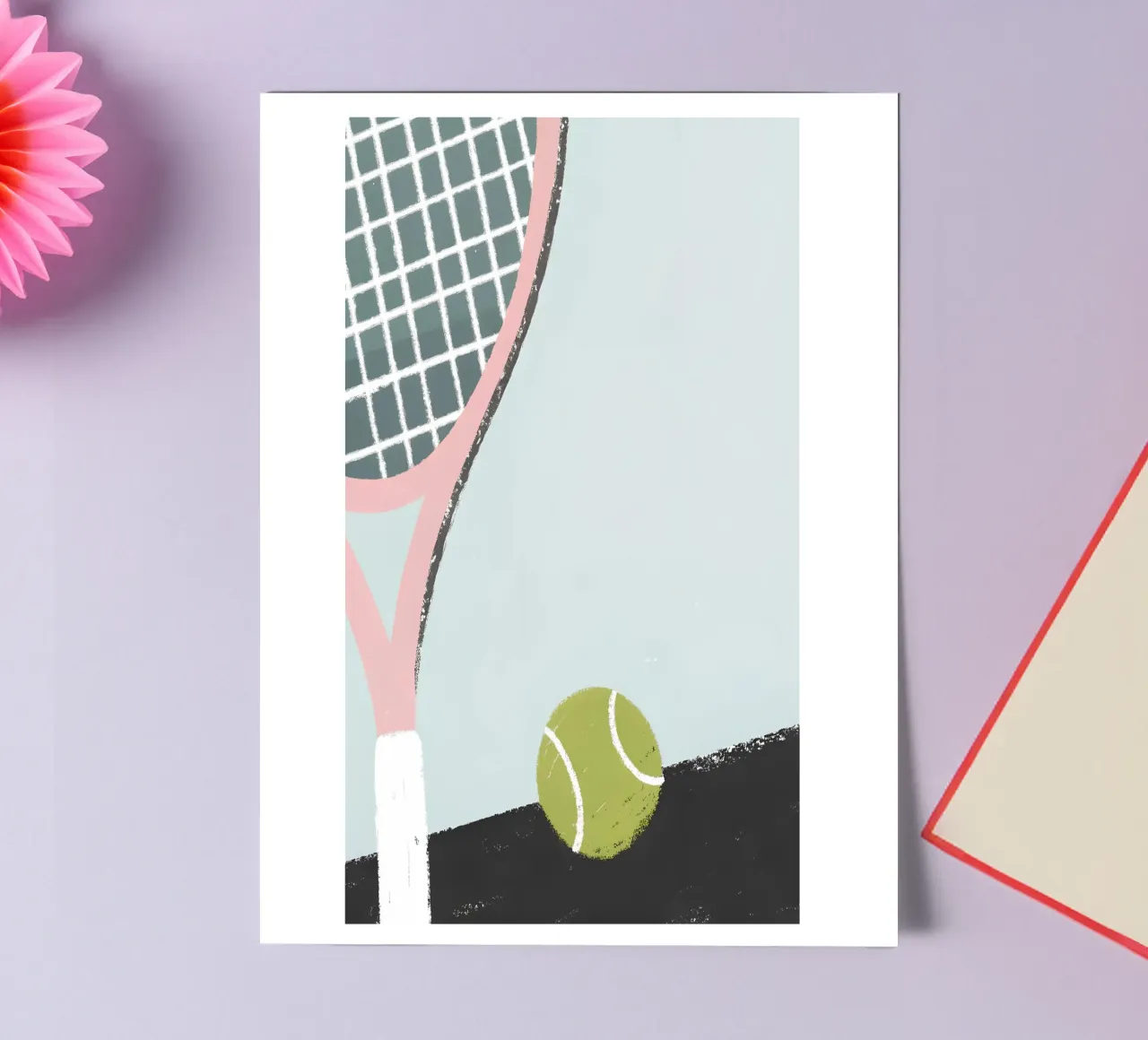 Playing Tennis sticker sheet by PERSONAL TOUCH