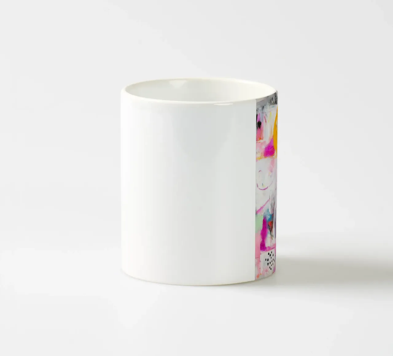 Scarabocchi colorati tazza in ceramica da Carinaprint