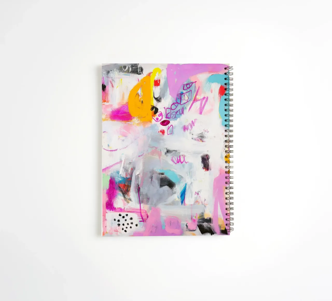 Kunterbunte Kritzelei Ringbuch von Carinaprint