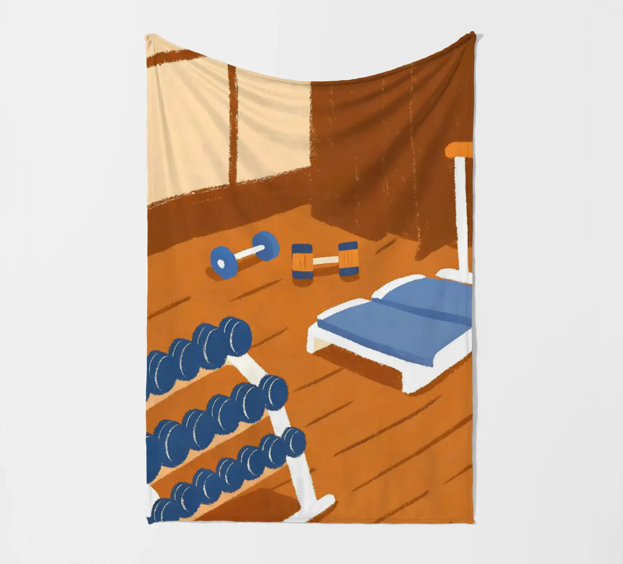 Posto GYM coperta in pile da PERSONAL TOUCH