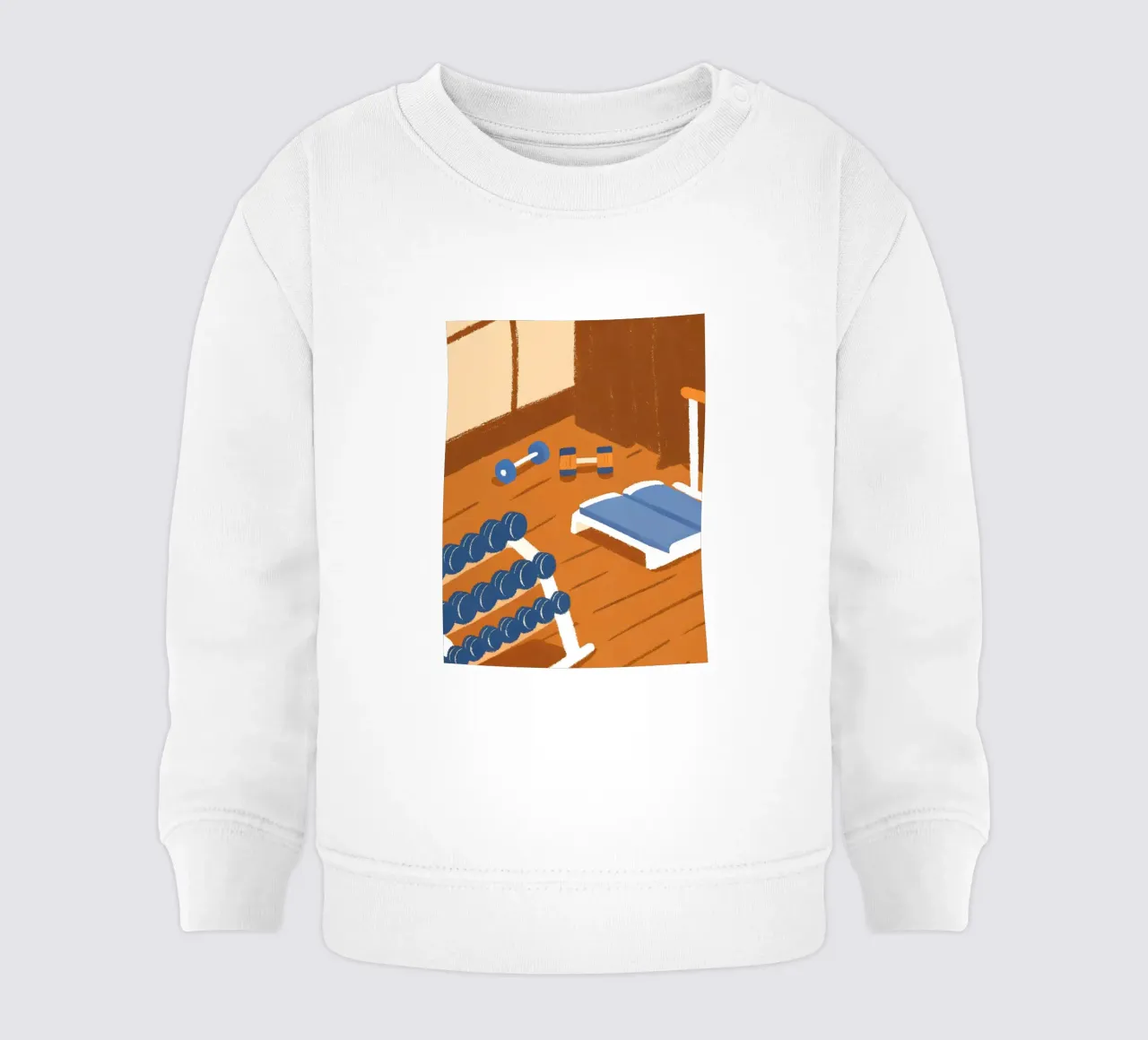 Posto GYM felpa neonato da PERSONAL TOUCH