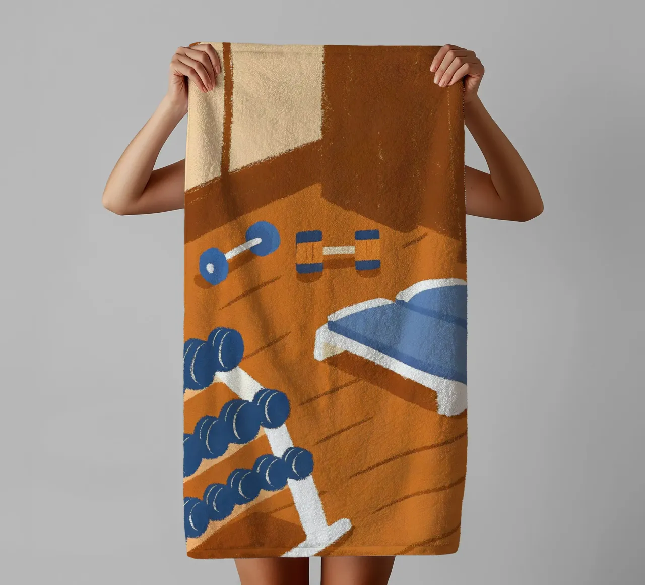 GYM Place towel by PERSONAL TOUCH