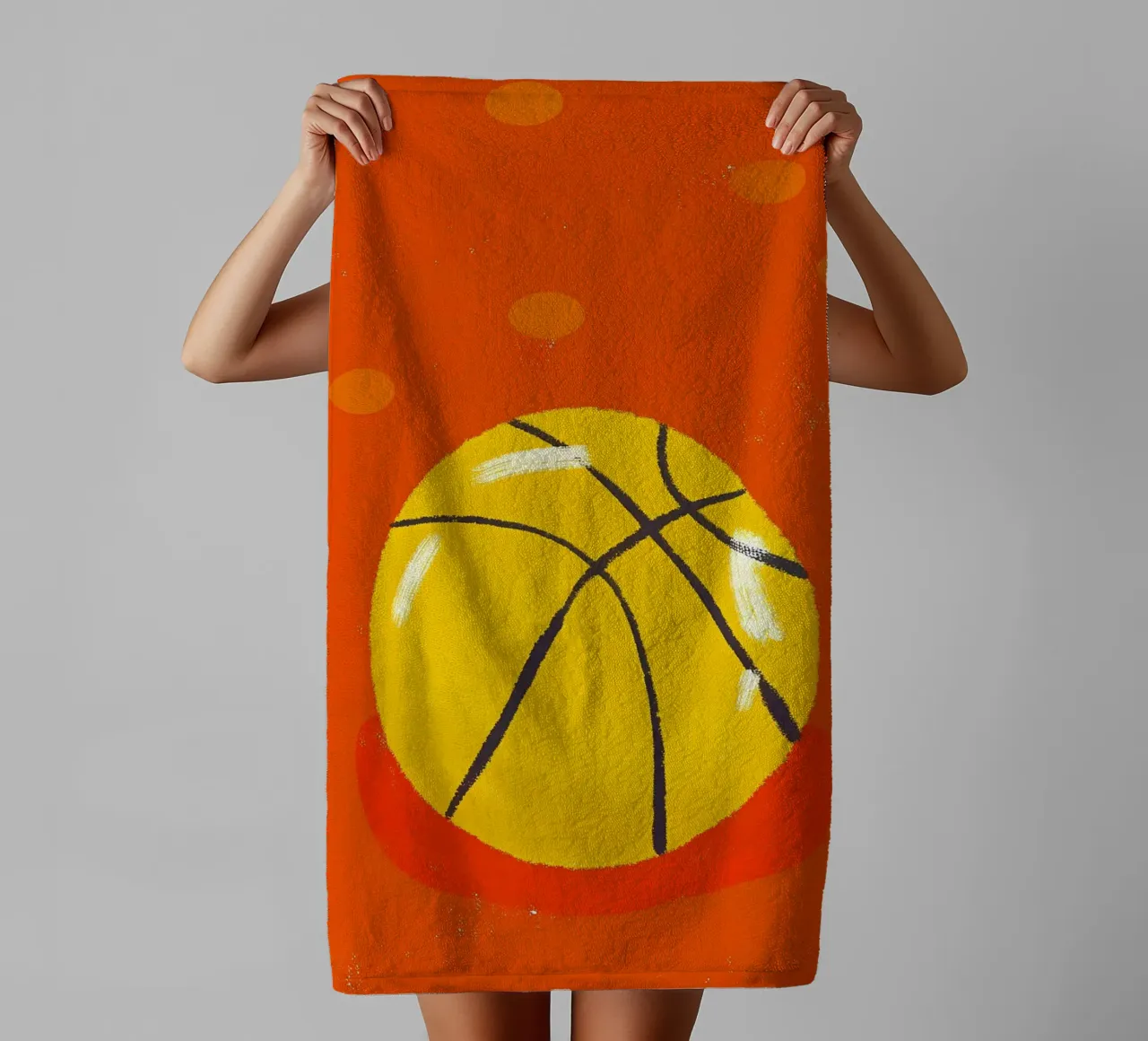 Pallacanestro asciugamano da bagno da PERSONAL TOUCH
