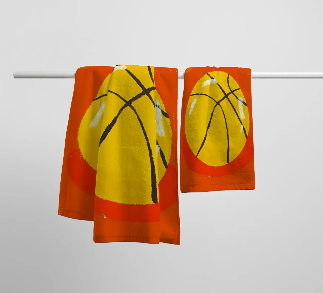 Pallacanestro asciugamano da bagno da PERSONAL TOUCH