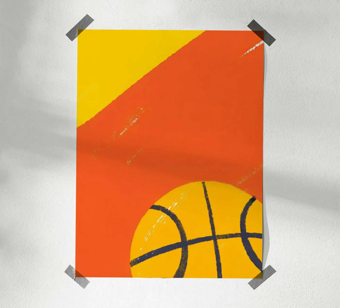 Pallacanestro poster da PERSONAL TOUCH