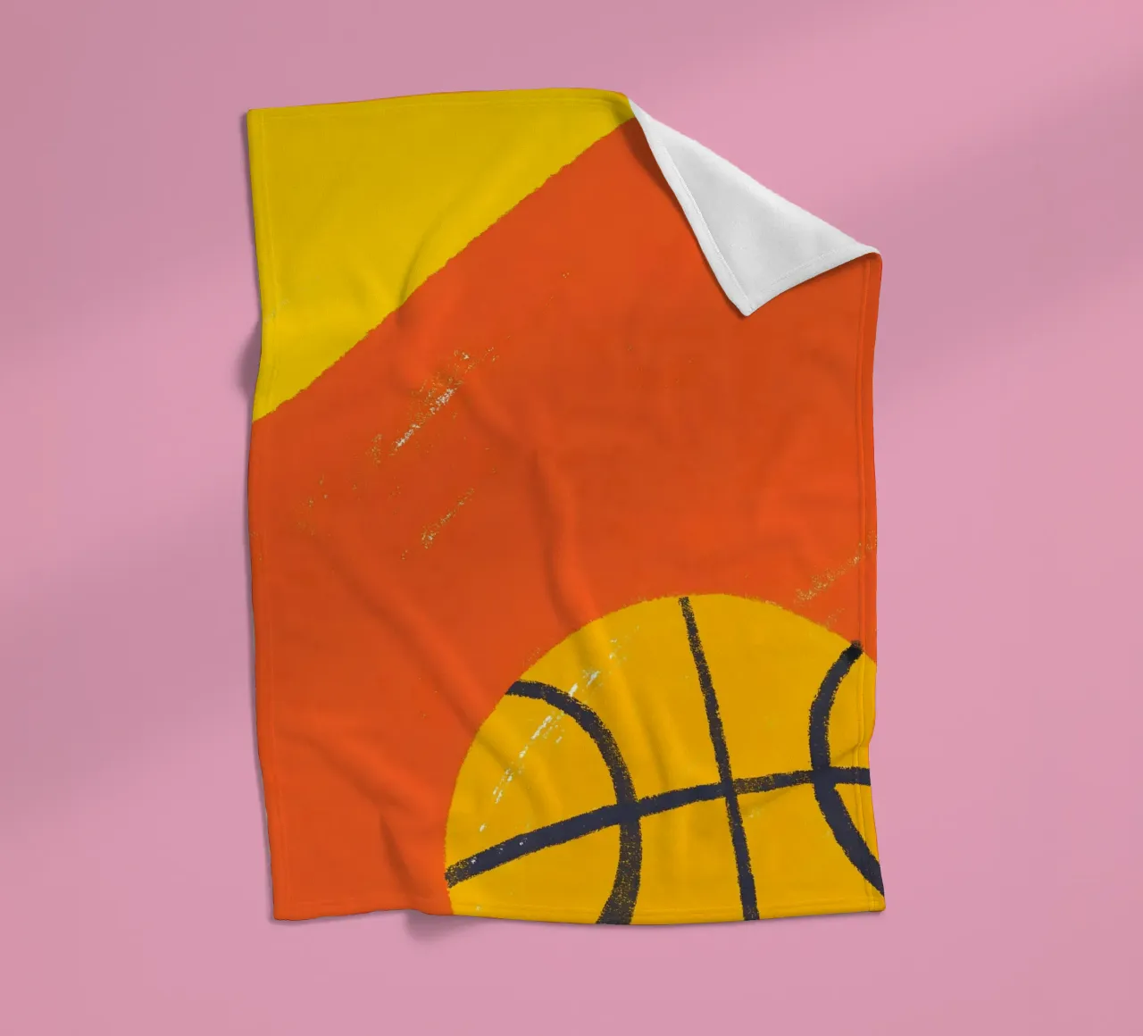 Pallacanestro coperta in pile da PERSONAL TOUCH