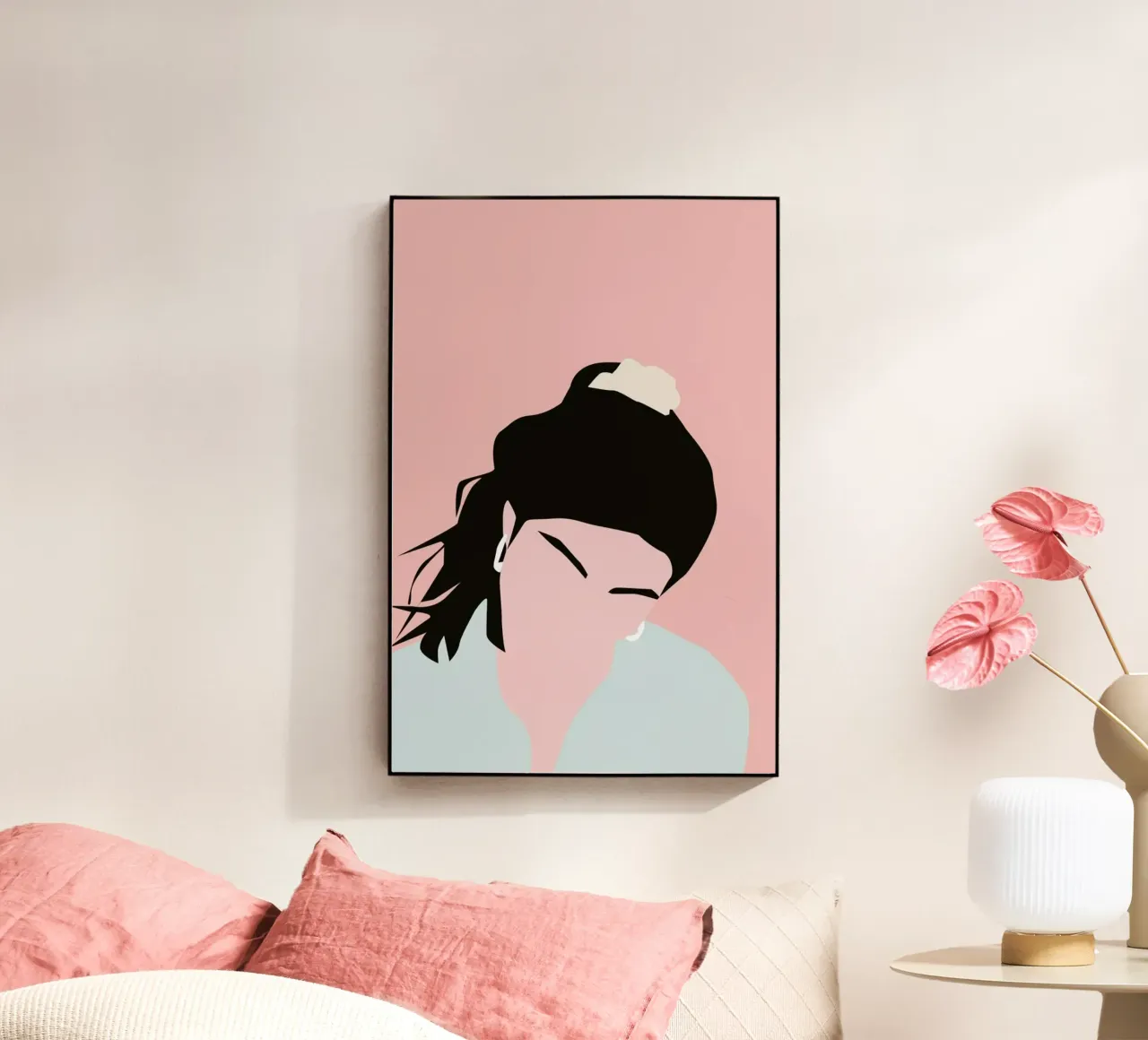 Ponytail plexiglass da Helena Ravenne