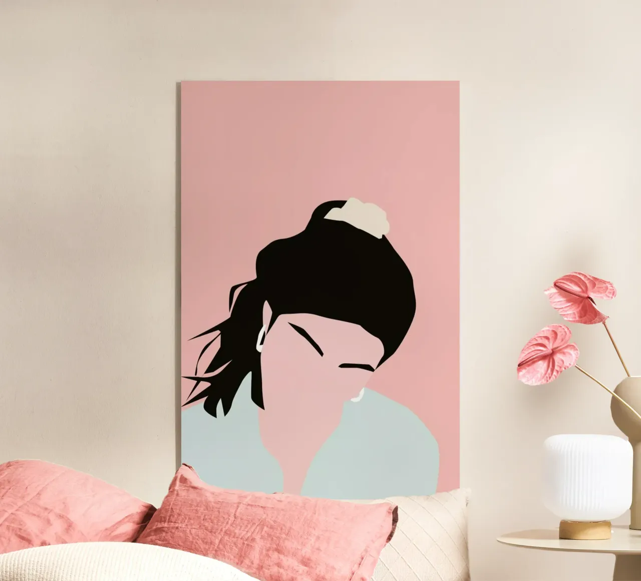 Ponytail plexiglass da Helena Ravenne