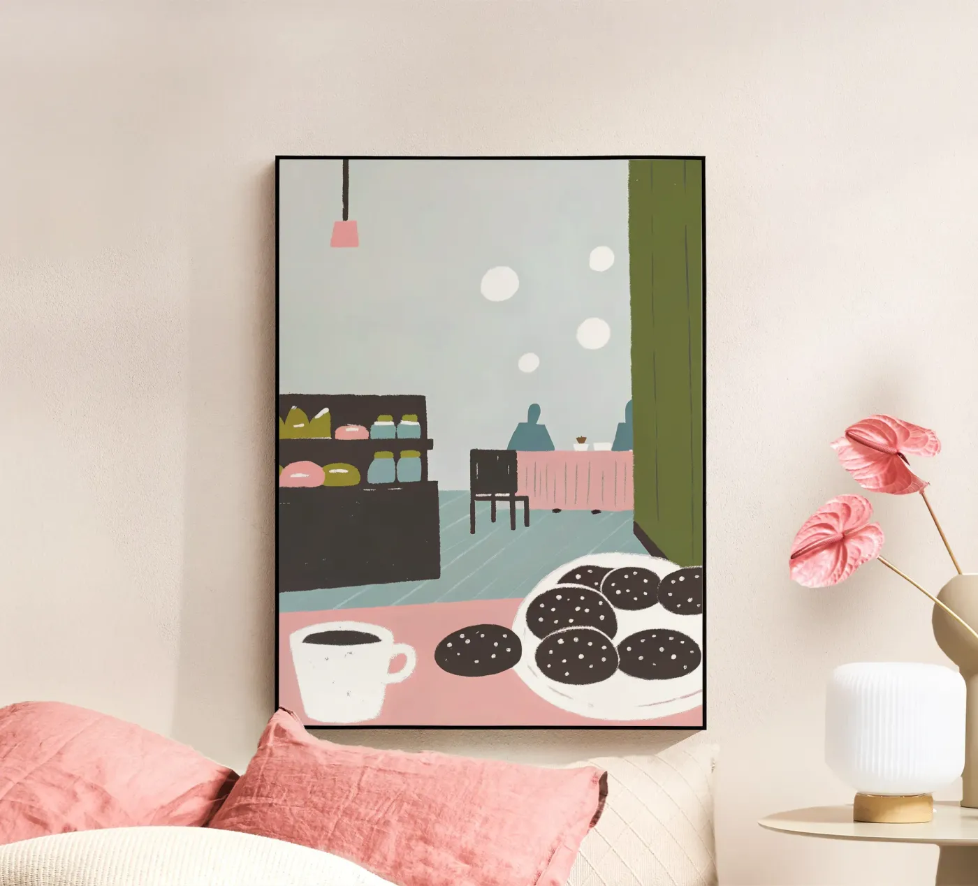 Breakfast Bread And Coffee plexiglass da PERSONAL TOUCH