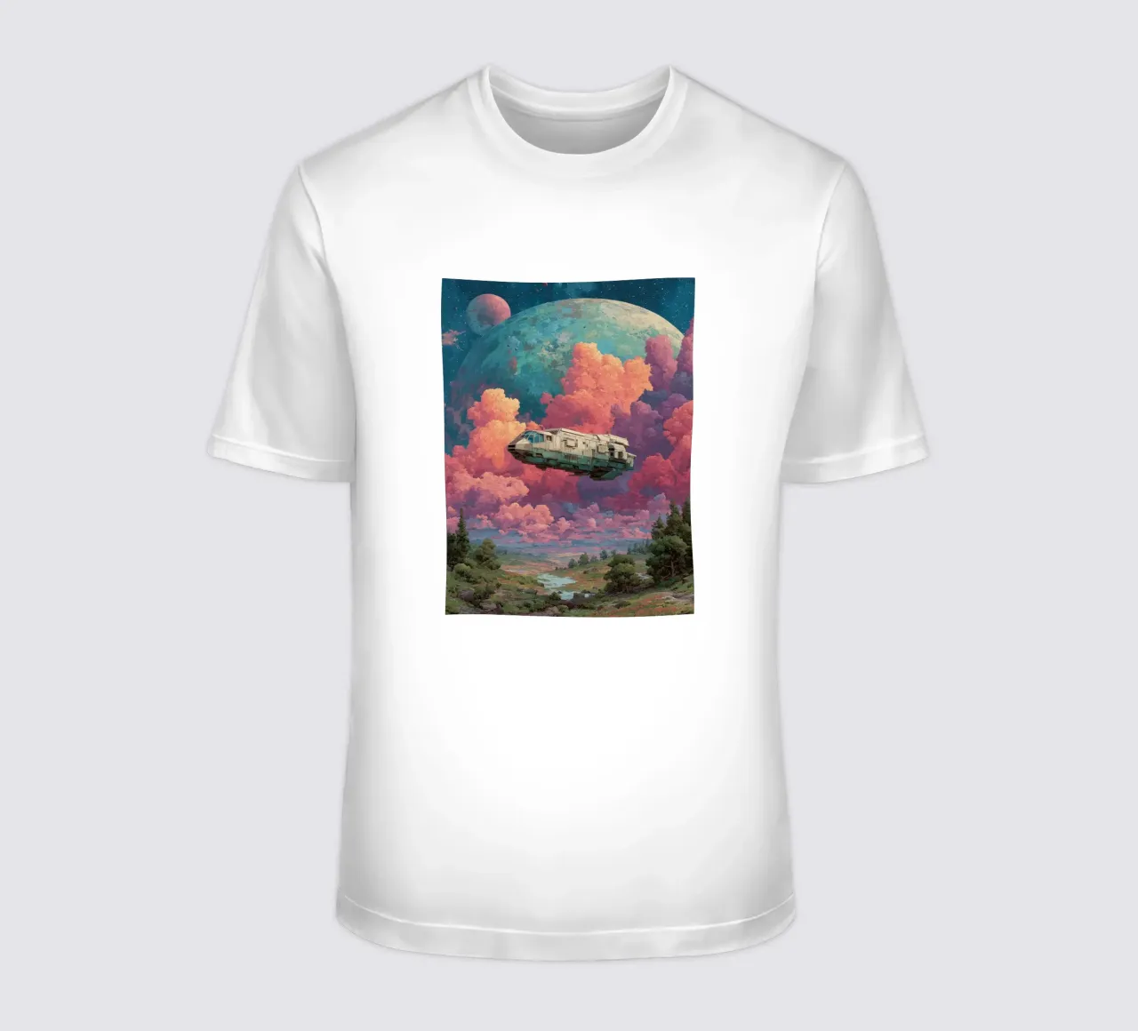 Avventura nello spazio t-shirt da Carinaprint