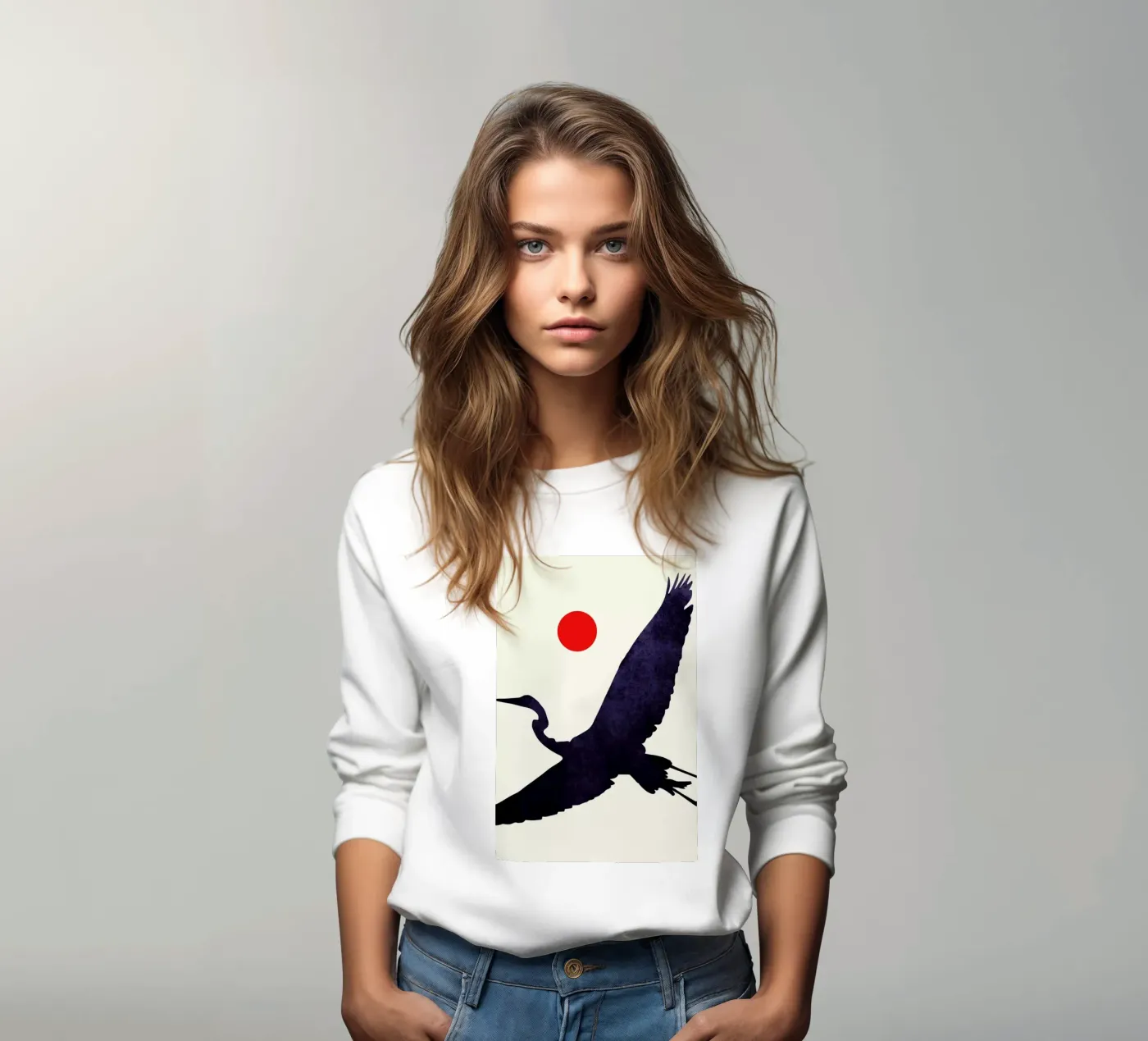 Crane felpa da Kubistika