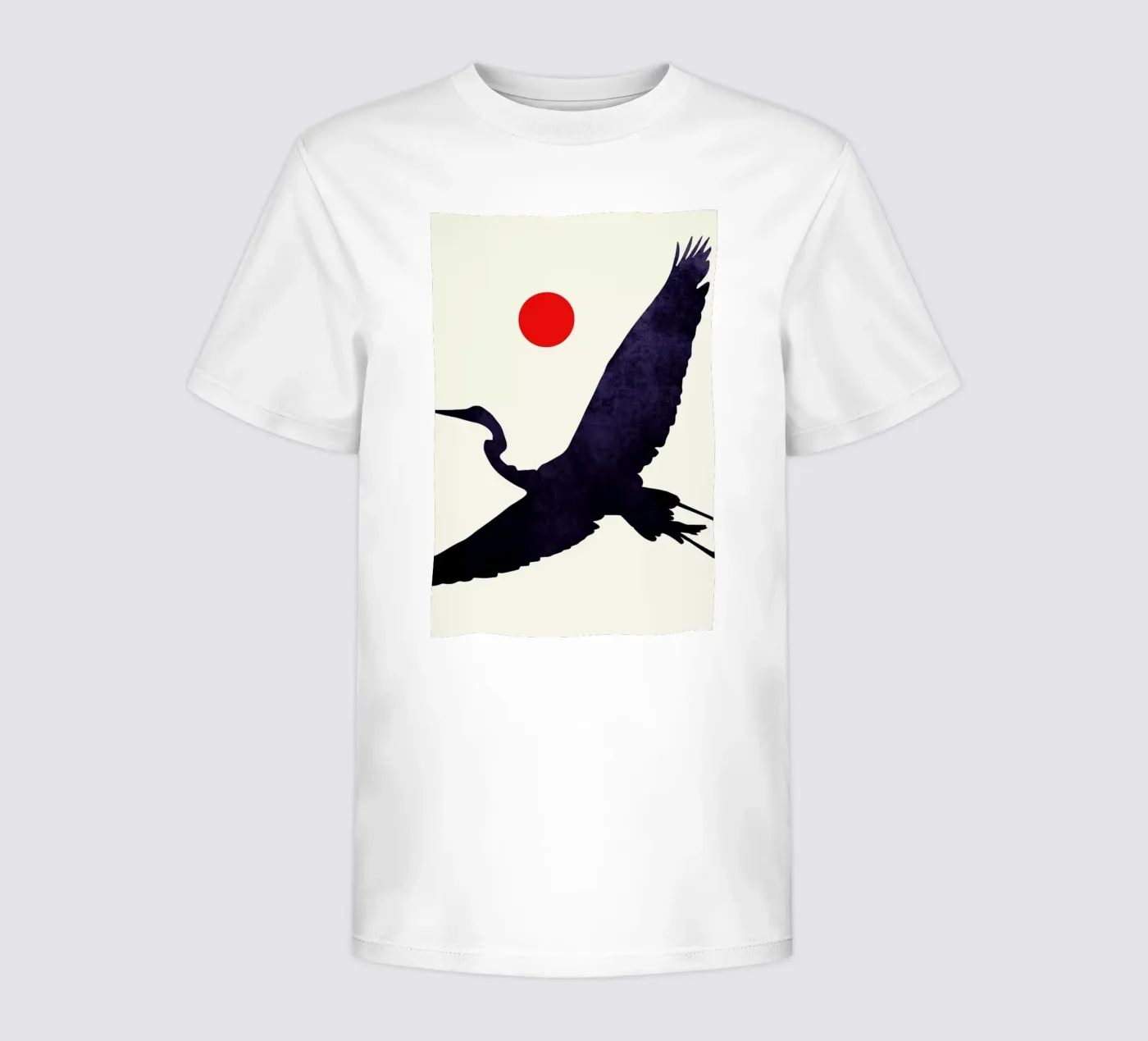 Crane t-shirt bambini da Kubistika