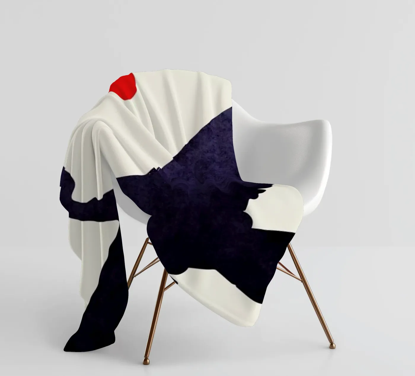 Crane fleecedeken van Kubistika