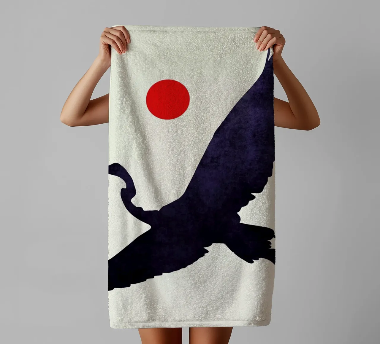 Crane asciugamano da bagno da Kubistika