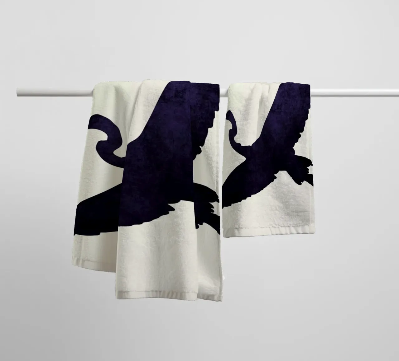 Crane asciugamano da bagno da Kubistika