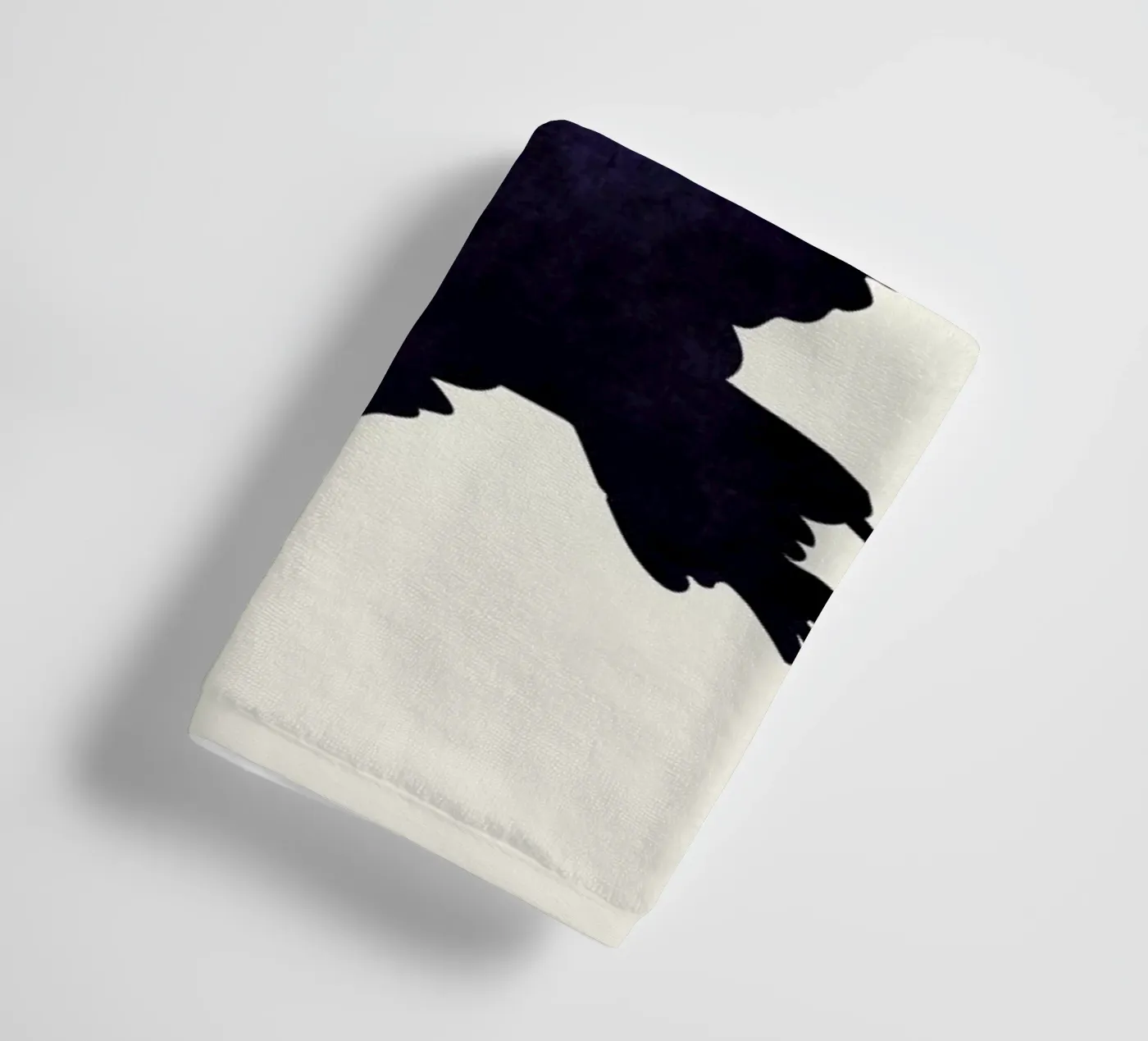 Crane towel by Kubistika