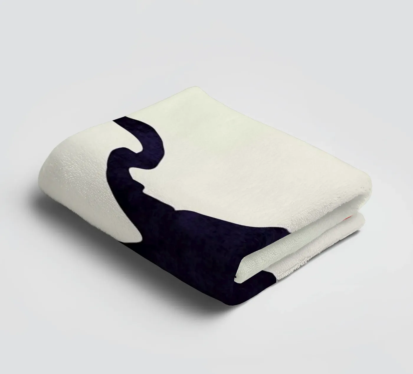 Crane towel by Kubistika