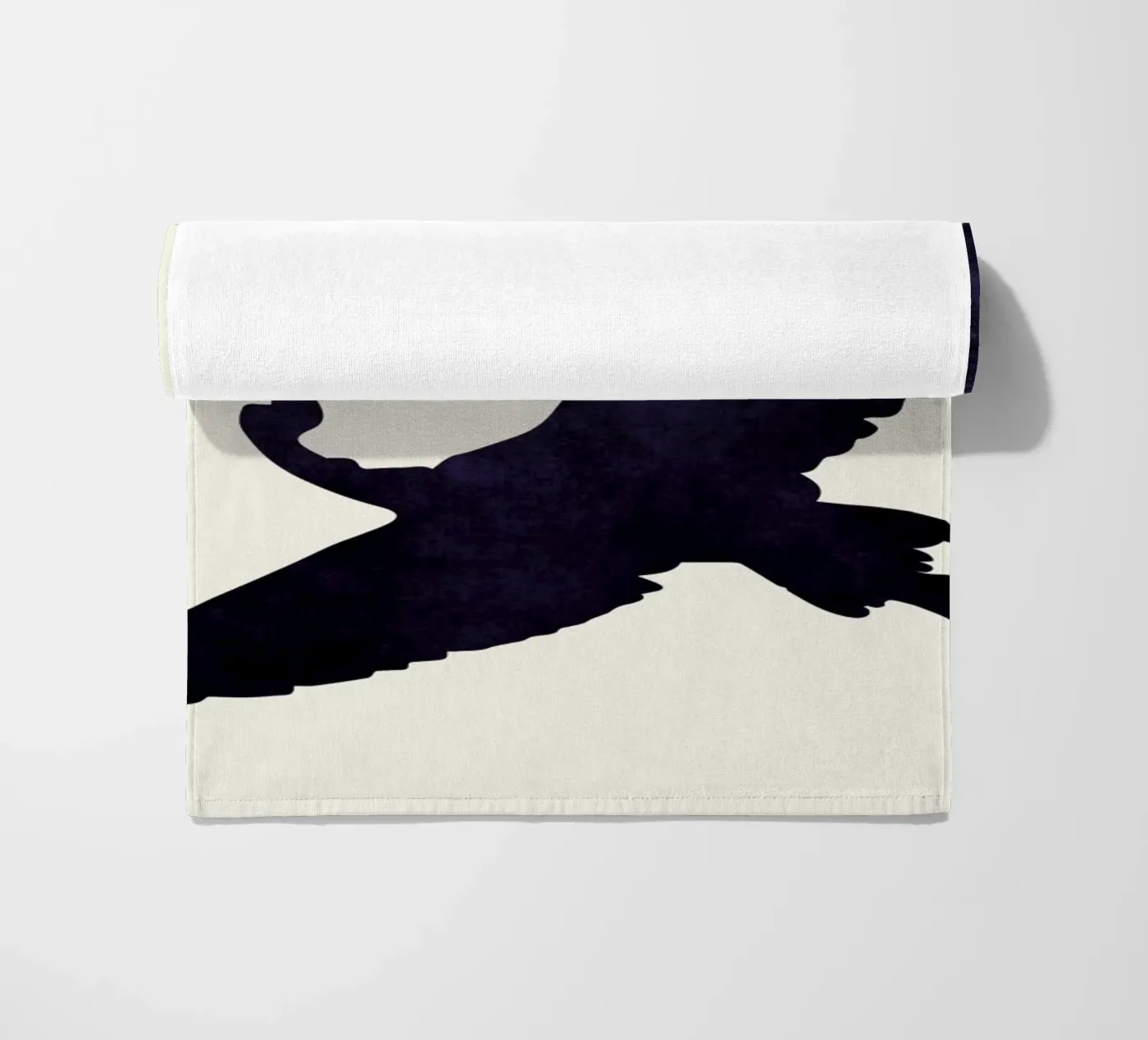 Crane strandhanddoek van Kubistika
