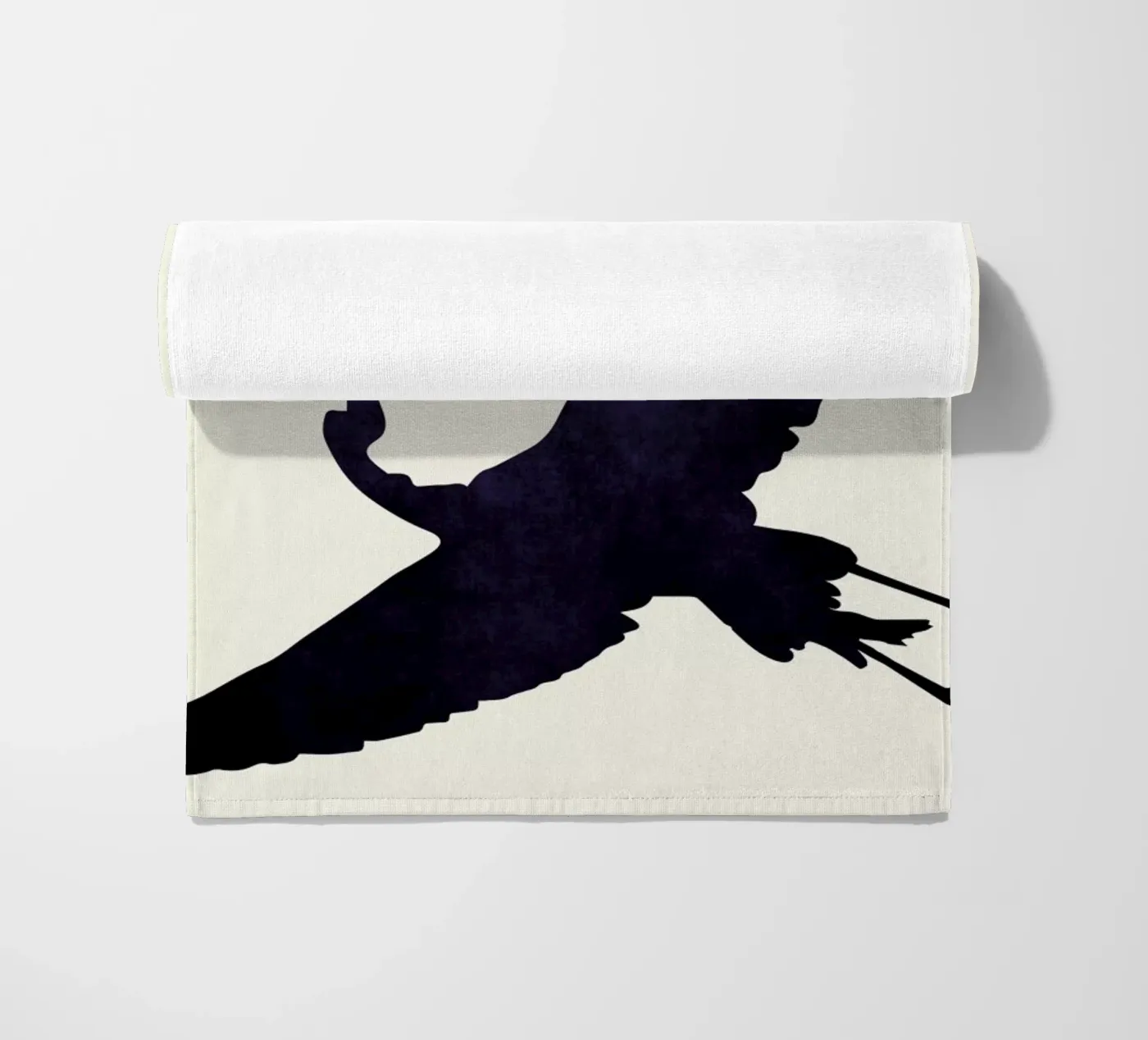 Crane strandhanddoek van Kubistika