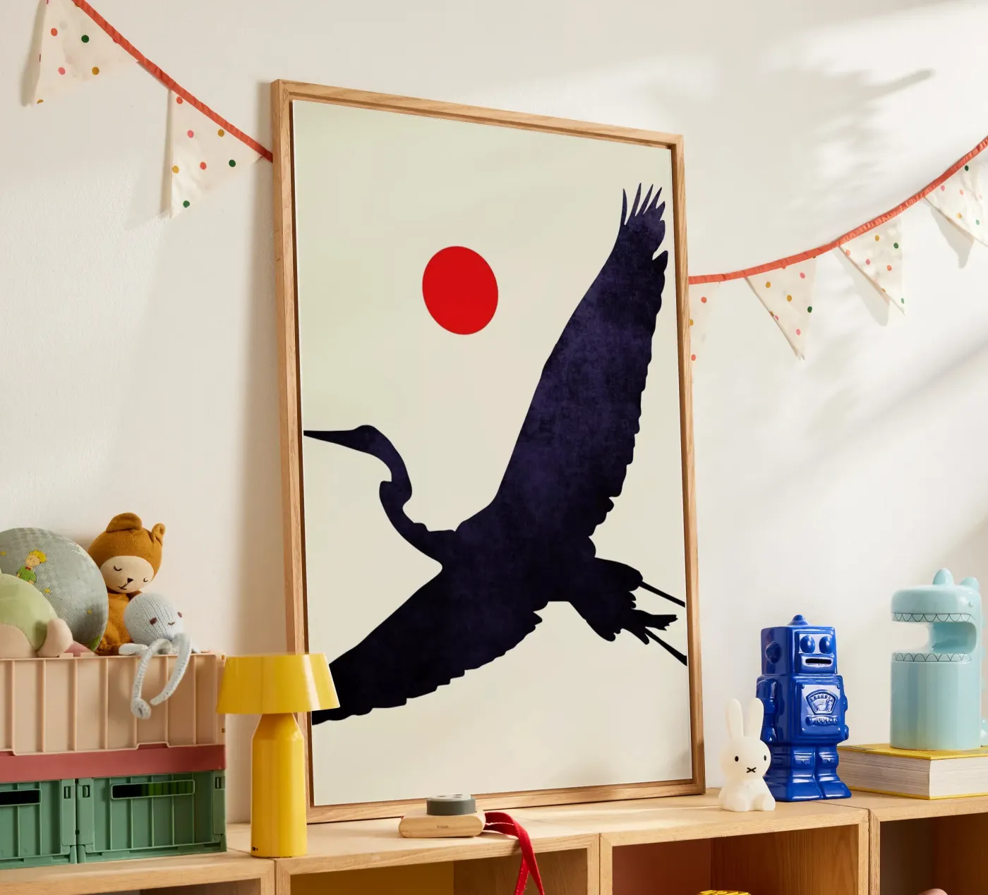 Crane plexiglas de Kubistika