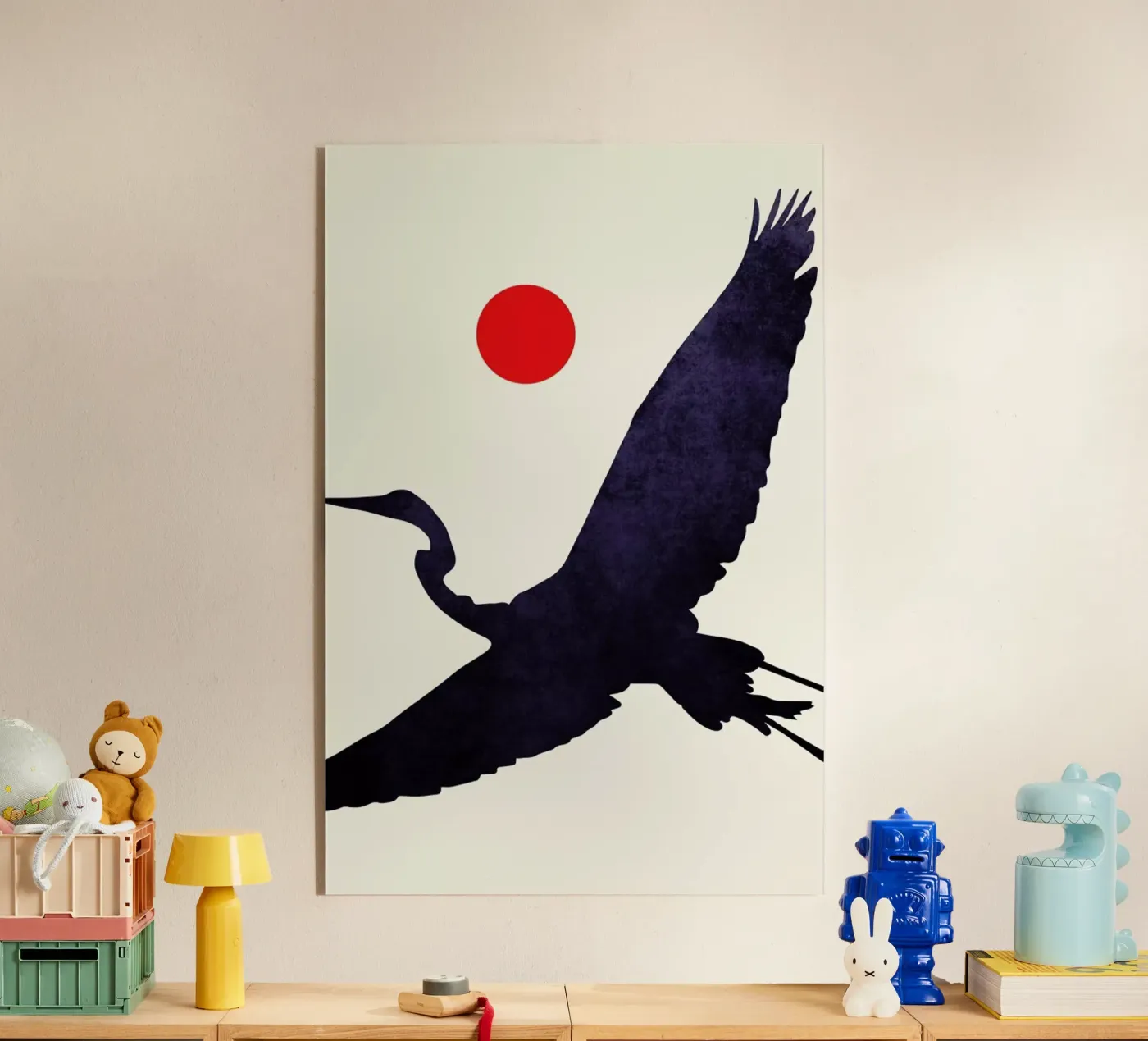 Crane plexiglas de Kubistika