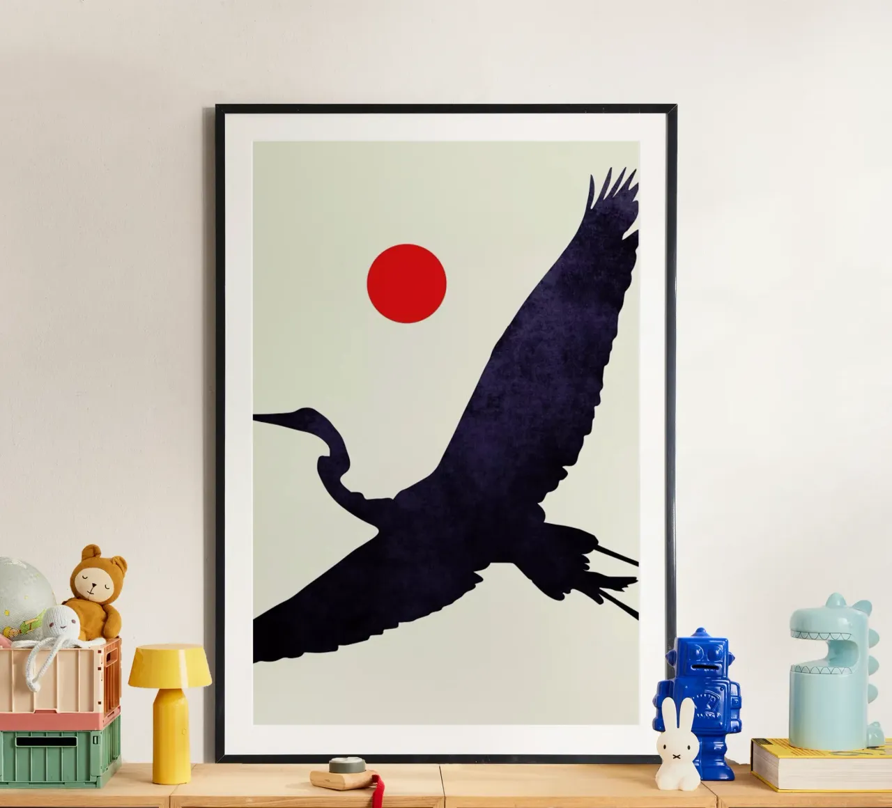 Crane poster da Kubistika