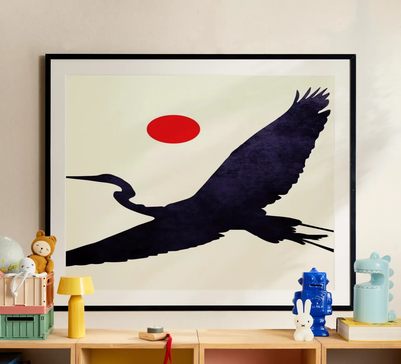 Crane poster da Kubistika