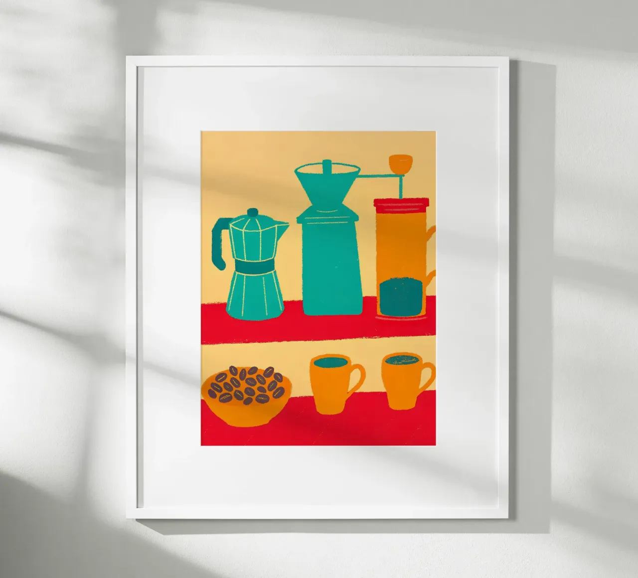 Attrezzature per il caffè poster da PERSONAL TOUCH