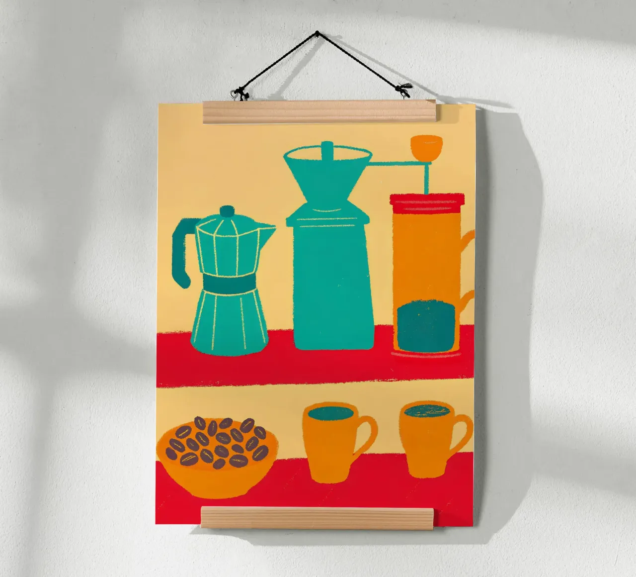 Attrezzature per il caffè poster da PERSONAL TOUCH