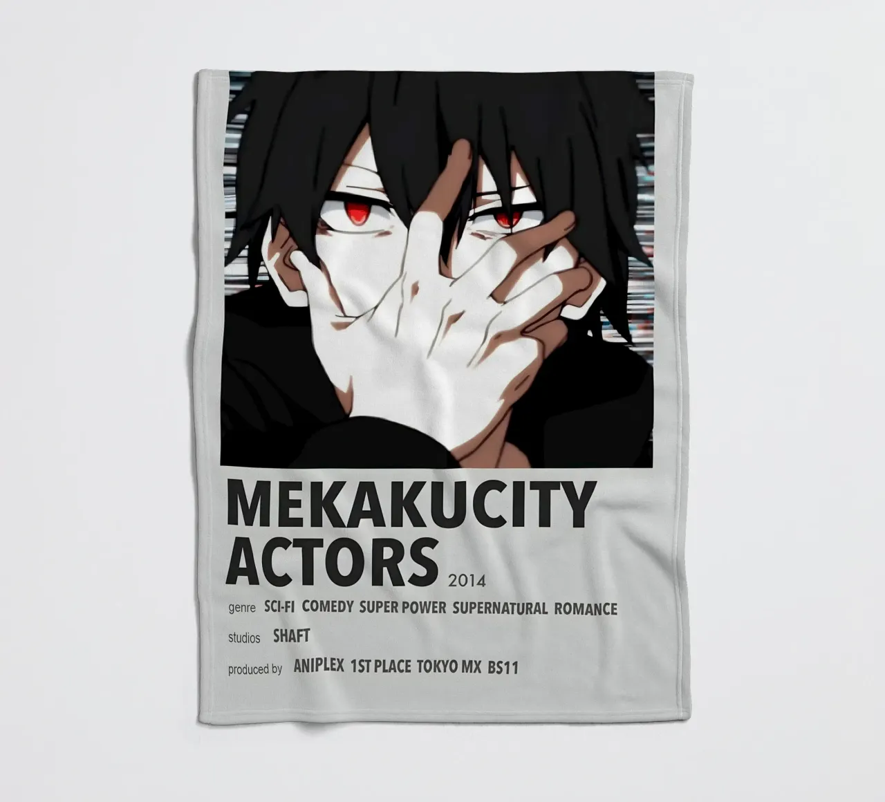 MEKAKUCITY ACTORS  2014 fleece blanket by Totoya