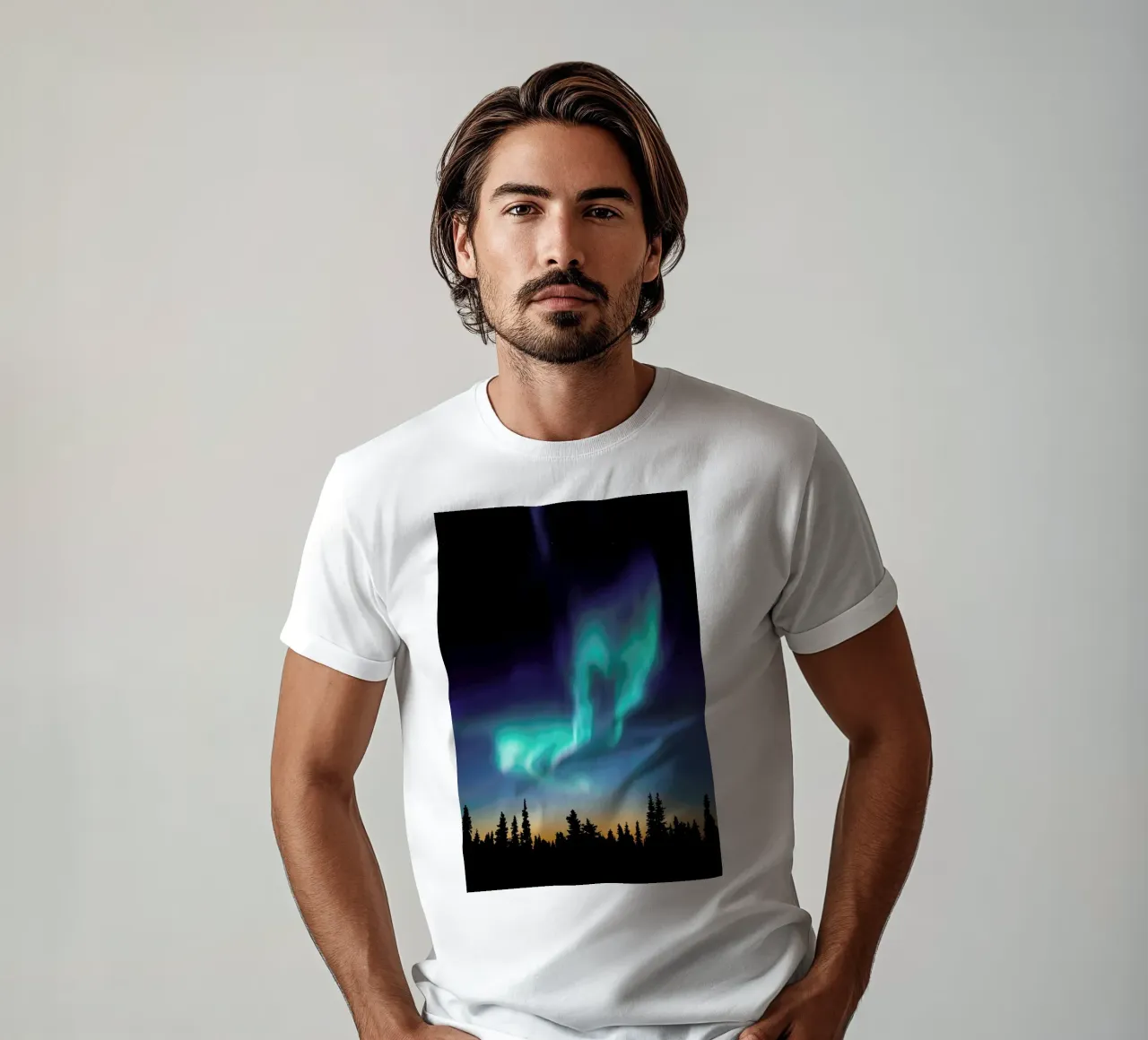 Dancing Aurora Borealis t-shirt da EyeEm Mobile GmbH