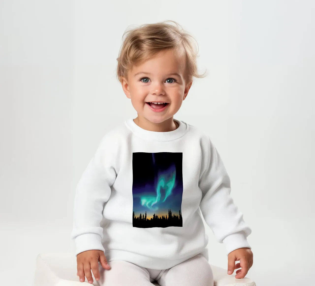 Dancing Aurora Borealis felpa neonato da EyeEm Mobile GmbH