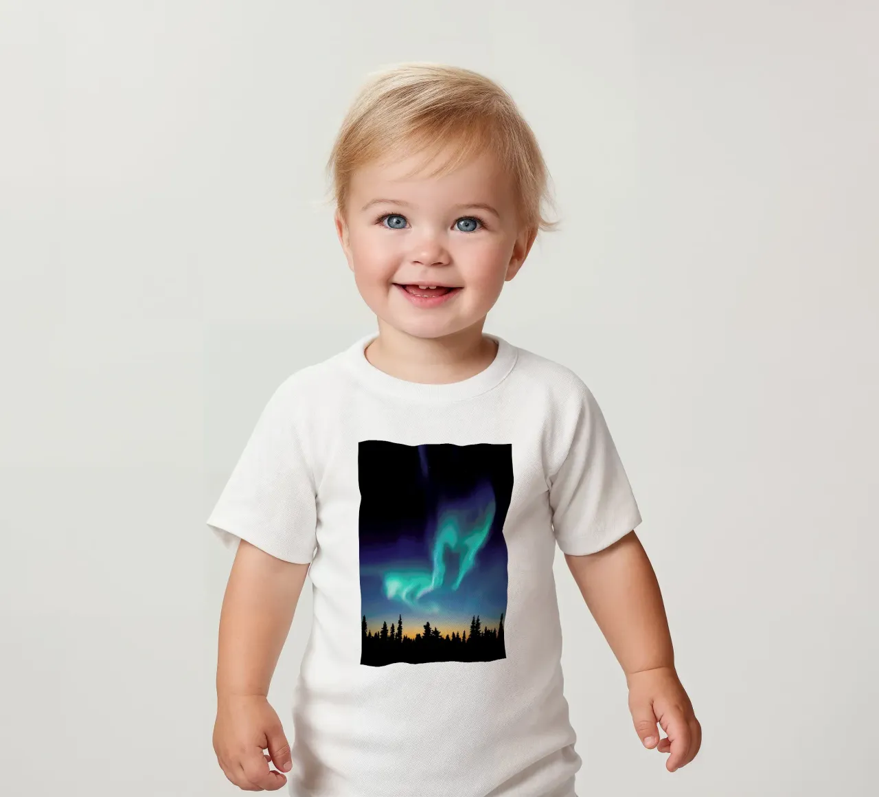 Dancing Aurora Borealis maglietta neonato da EyeEm Mobile GmbH