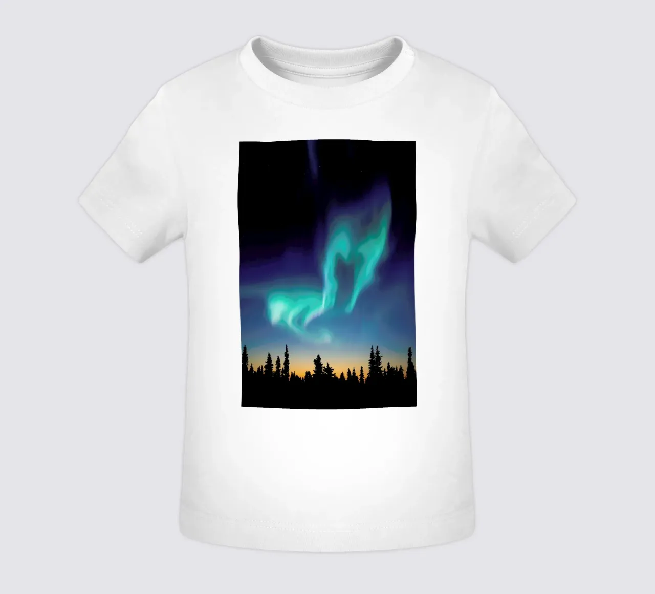 Dancing Aurora Borealis maglietta neonato da EyeEm Mobile GmbH