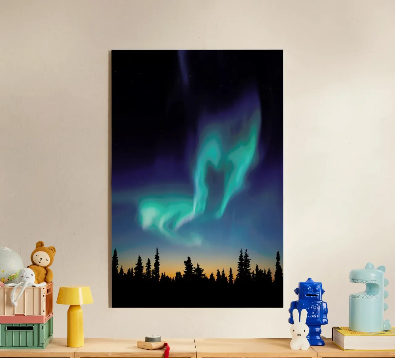 Dancing Aurora Borealis plexiglass da EyeEm Mobile GmbH