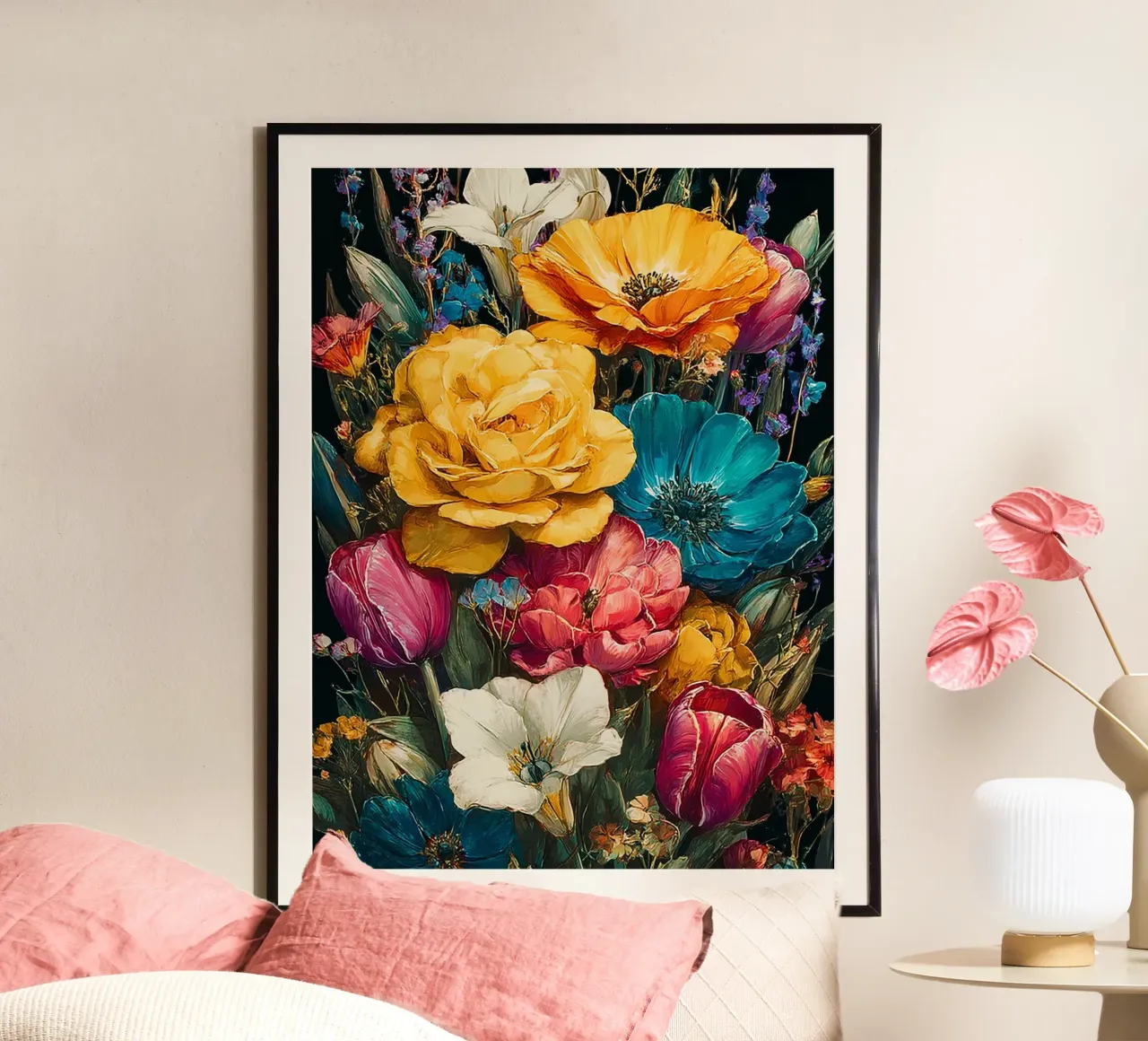 Garden full of flowers B poster da Mateo