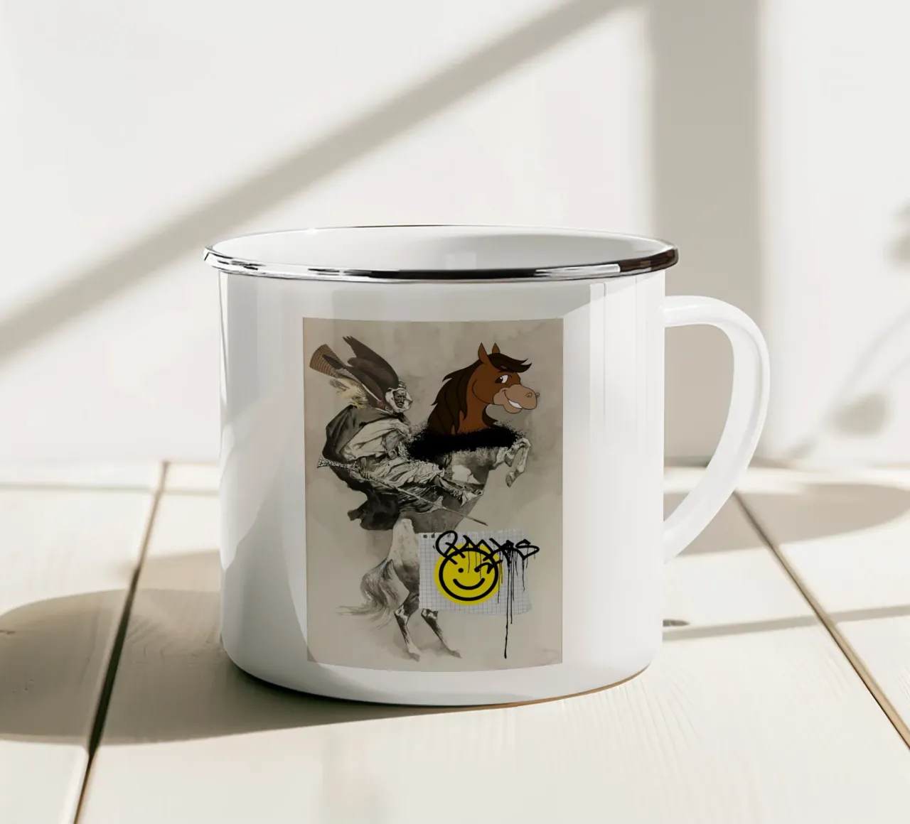 the pop horse tazza in smalto da ramosashop