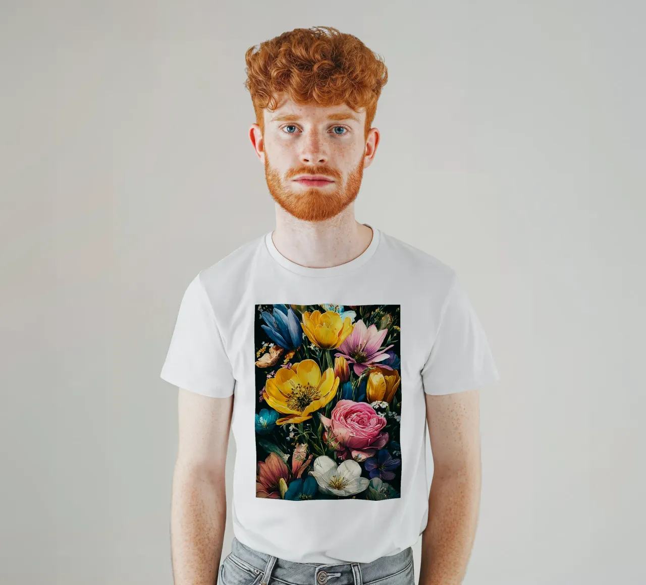Garden full of flowers C t-shirt da Mateo