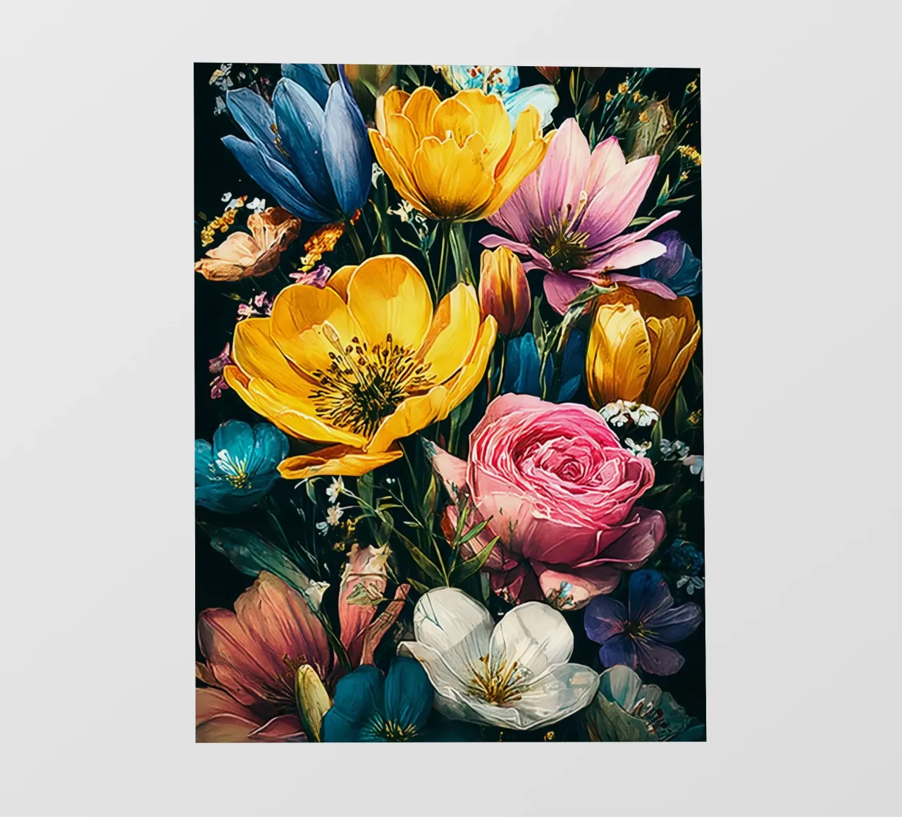 Garden full of flowers C telo in pvc da Mateo