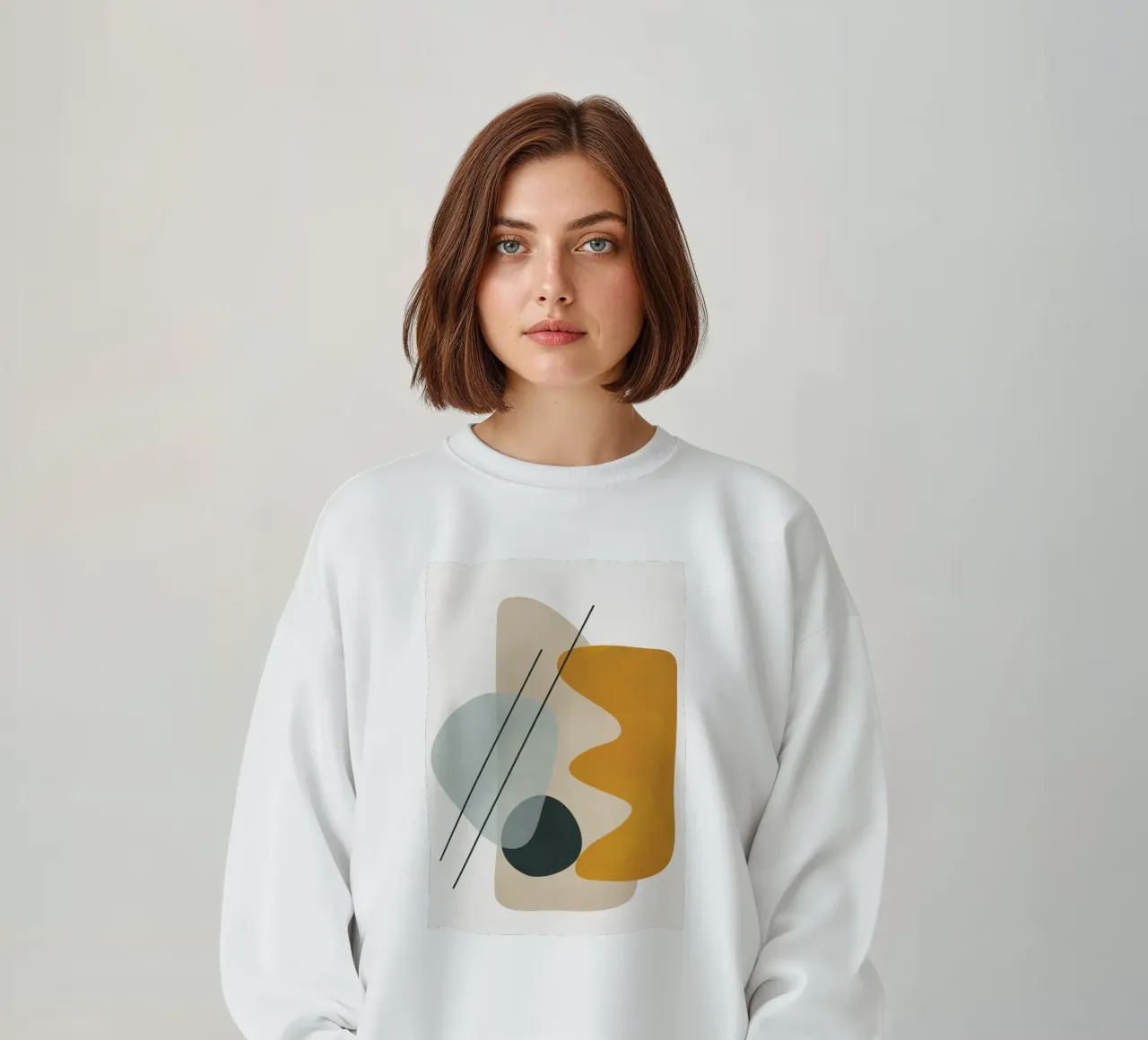 Abstract Shapes No.1 felpa da cityart