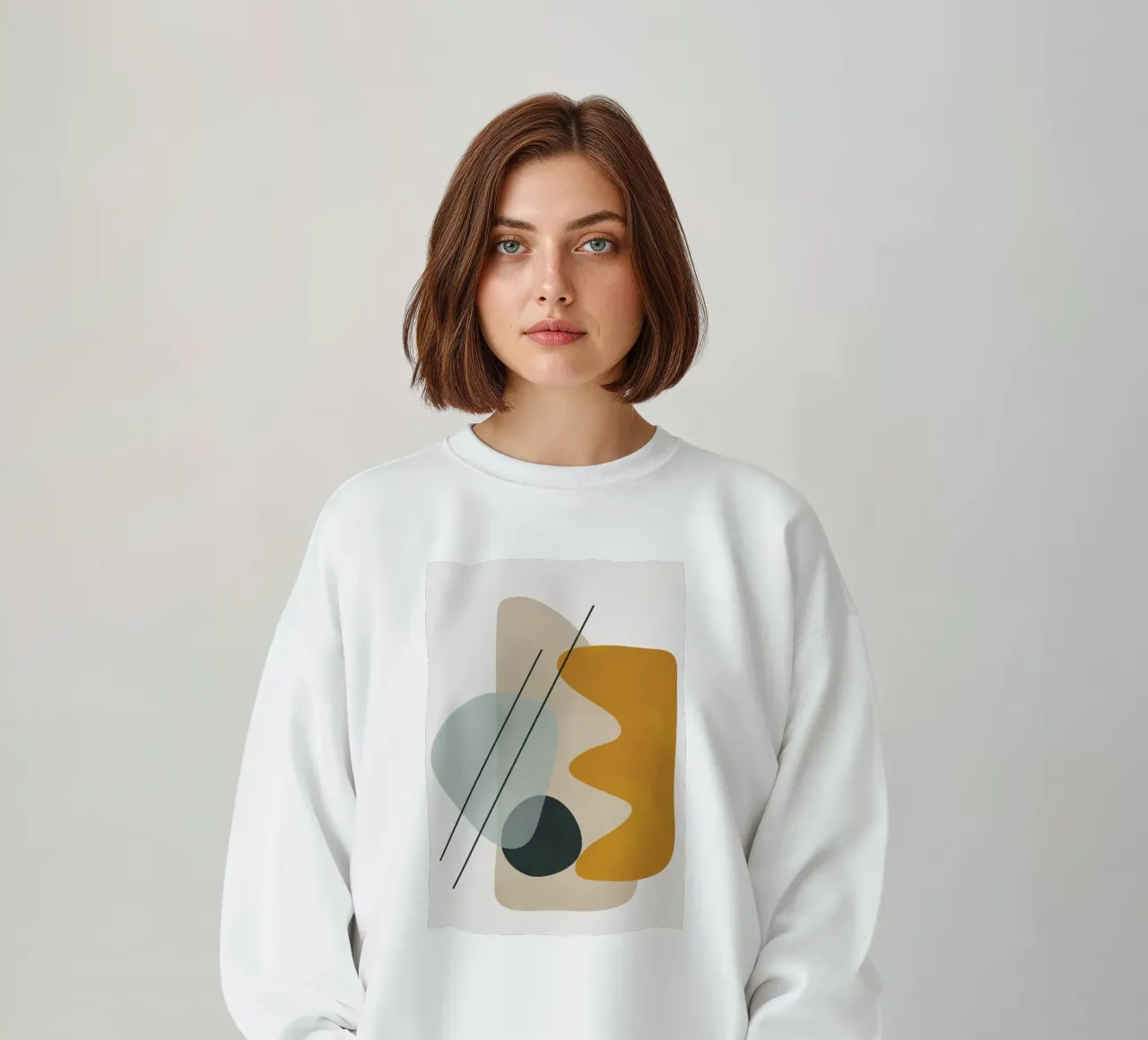 Abstract Shapes No.1 Sweatshirt von cityart