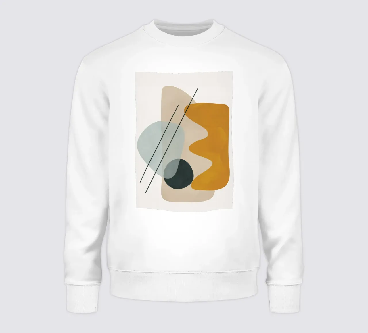 Abstract Shapes No.1 Sweatshirt von cityart