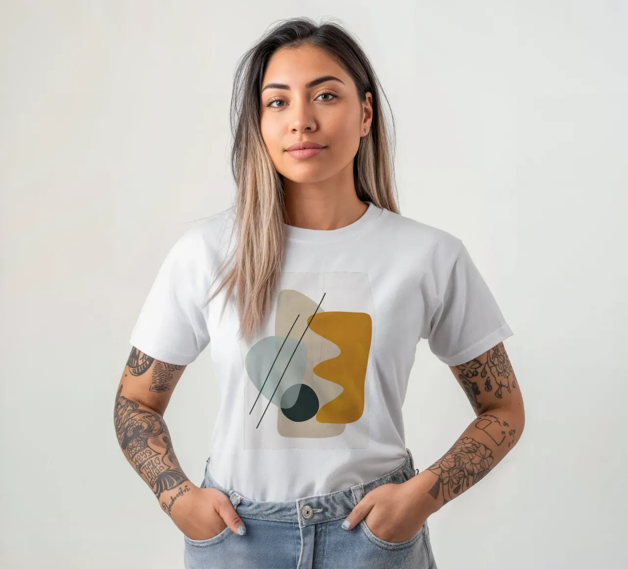 Abstract Shapes No.1 t-shirt da cityart